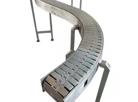 什么是轉(zhuǎn)彎型柔性鏈板輸送線？